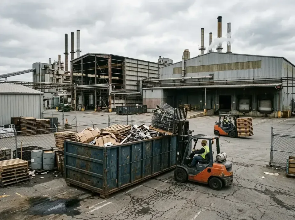 industrial-factory-scrap-conta-003 — frequently asked questions, Cheap Roll-off Dumpster Rentals in Hortonville, WI